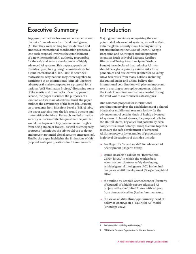 加拿大国际治理创新中心CIGI：联合国际人工智能实验室：设计考虑（英文版）_第9页