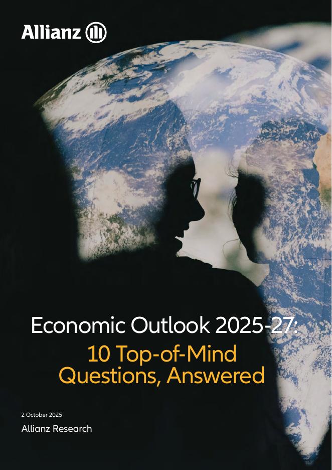 安联Allianz：2025-2027年全球经济展望报告：10大核心关切问题解析（英文版）海报