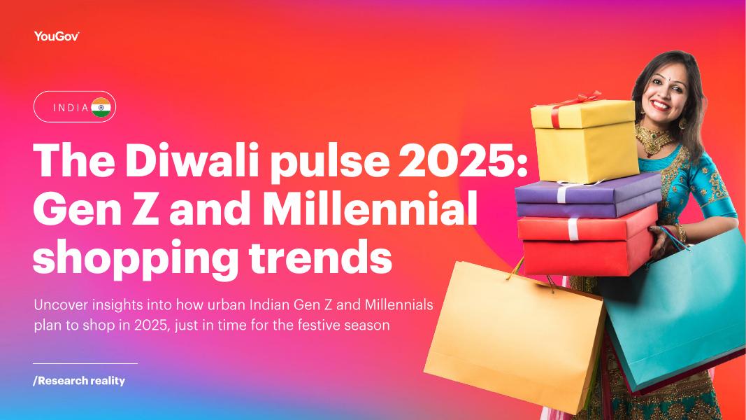 YouGov：2025年印度排灯节脉搏报告：Z世代与千禧一代的购物趋势研究（英文版）海报
