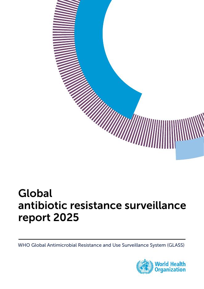 WHO世界卫生组织：2025年全球抗生素耐药性监测报告（英文版）海报
