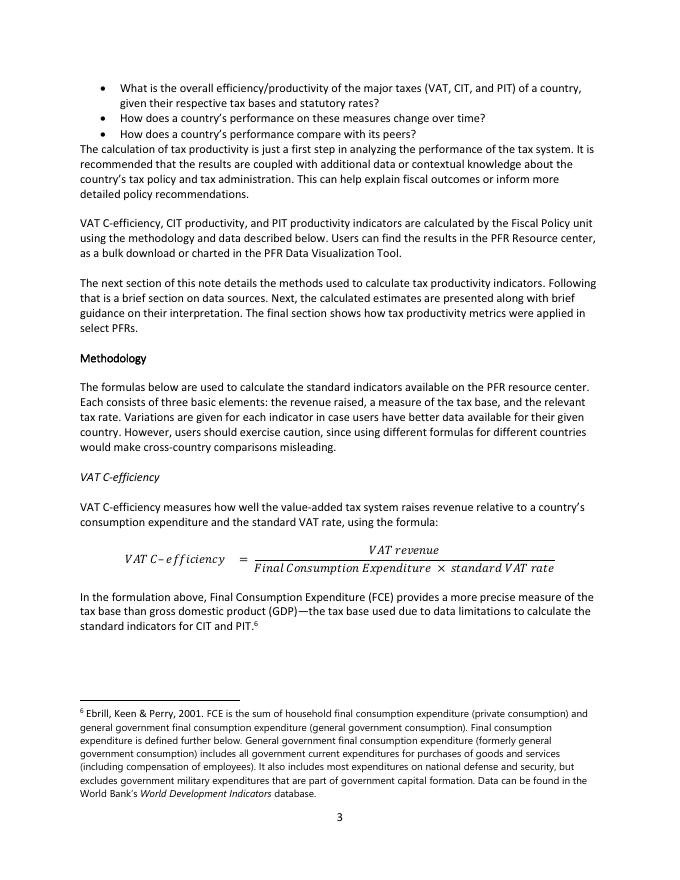世界银行：PFR基础：税收生产率（英文版）_第6页