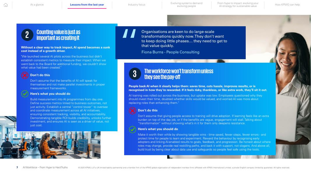 毕马威：2025年人工智能劳动力：从炒作到真相报告（英文版）_第7页