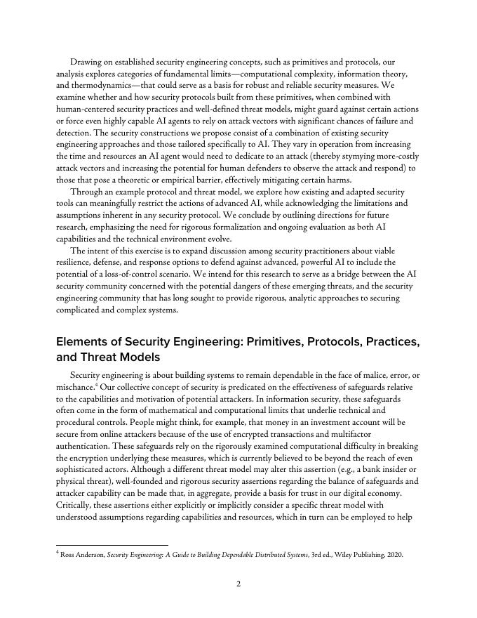 Rand兰德：2025年人类能否设计出可靠的实用安全措施来对抗人工超智能代理？（英文版）_第9页