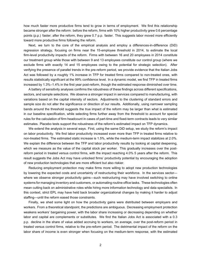 ADB亚洲开发银行：放松对工作保护的监管：来自意大利的生产力和收入分配证据（英文版）_第6页