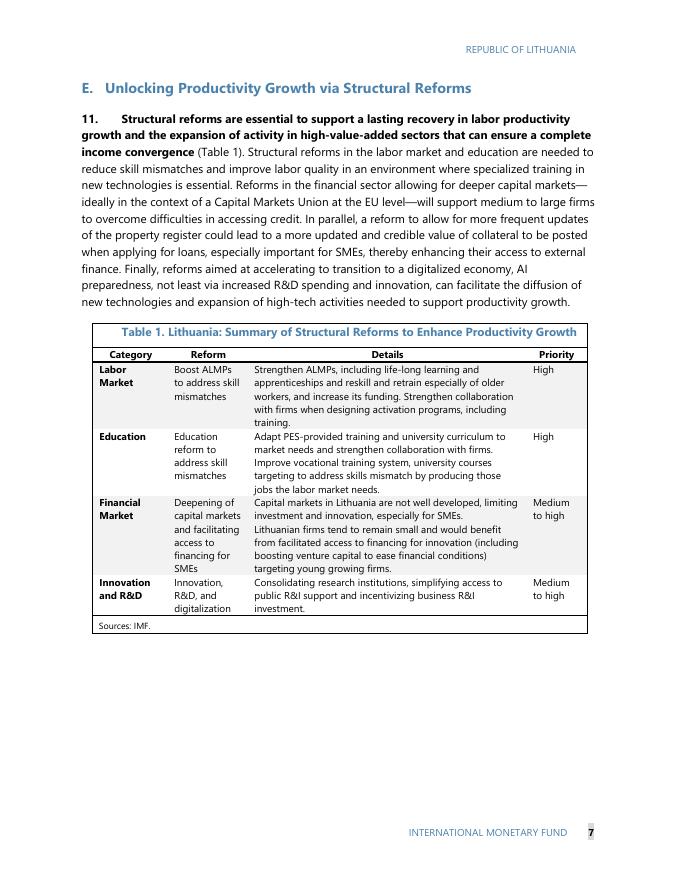 国际货币基金组织：立陶宛的发展模式：立陶宛共和国（英文版）_第10页