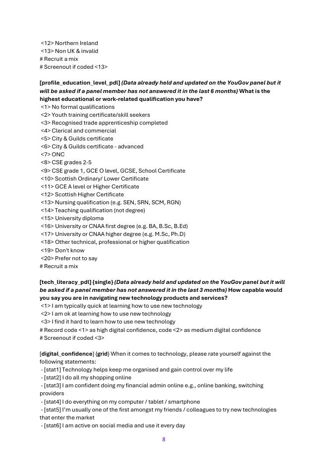 Ofcom英国通信管理局：2025年用户体验生成式人工智能（GenAI）搜索技术报告（英文版）_第8页