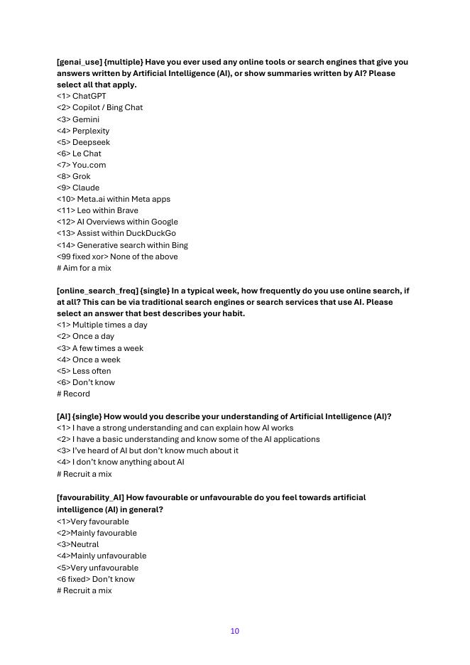 Ofcom英国通信管理局：2025年用户体验生成式人工智能（GenAI）搜索技术报告（英文版）_第10页