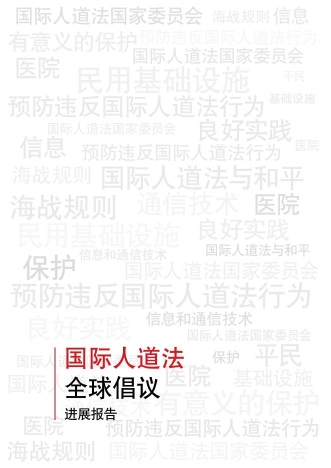 红十字国际委员会：2025年国际人道法全球倡议进展报告海报
