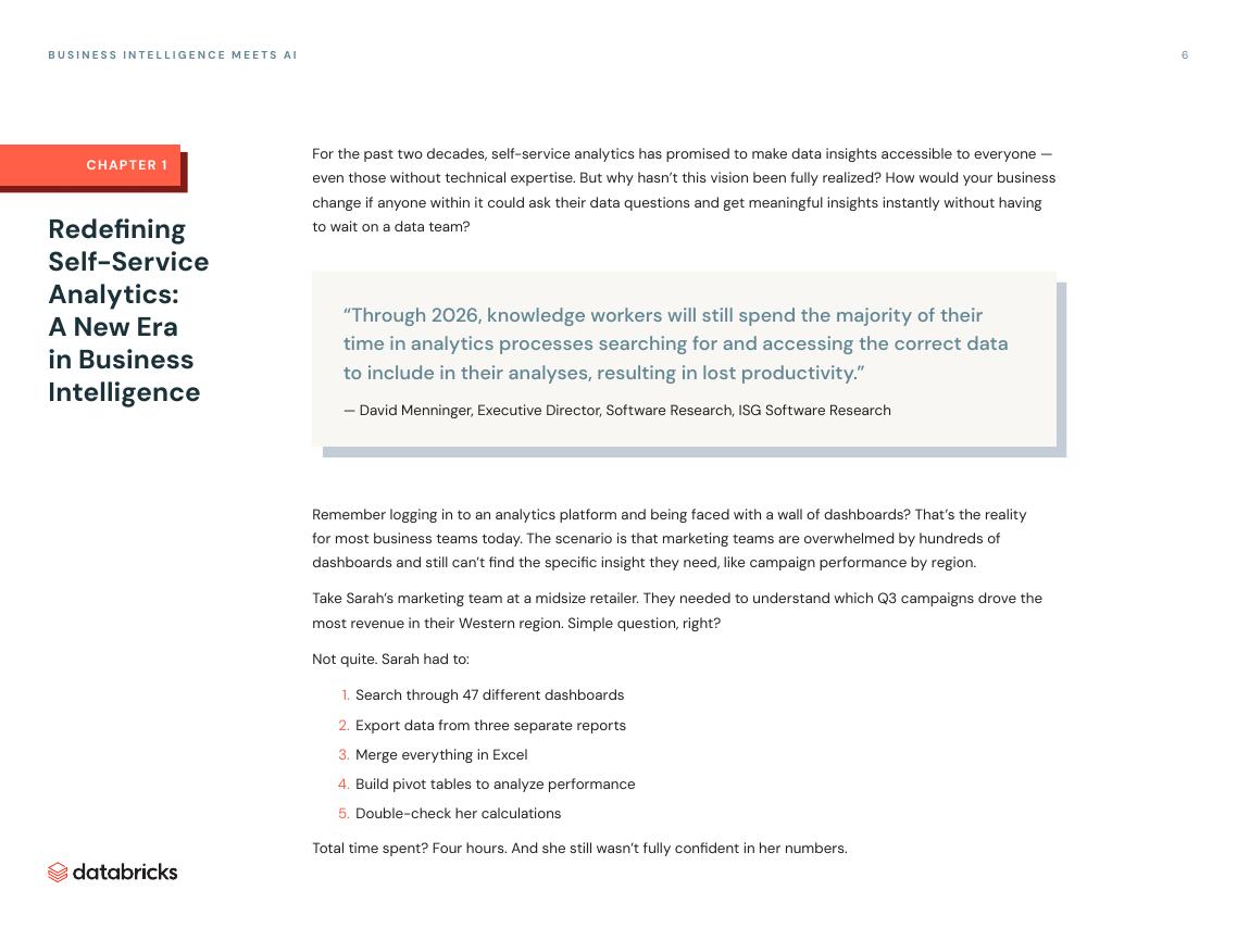 Databricks&TDWI：2025年商业智能与人工智能融合：赋能可落地的自助分析研究报告（英文版）_第6页
