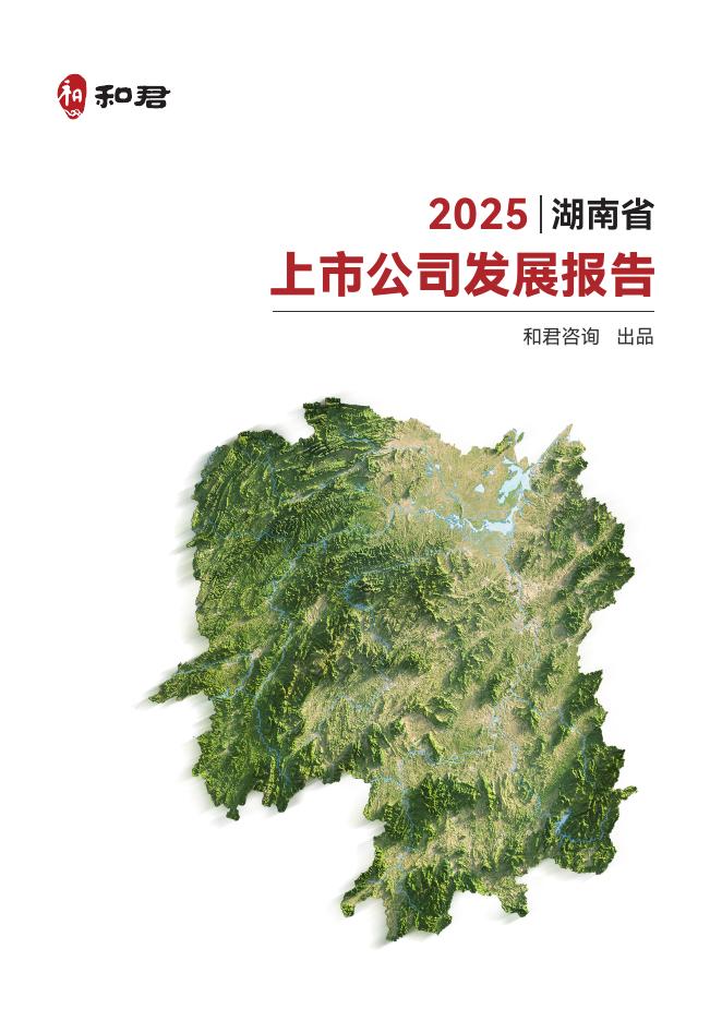 和君咨询：湖南省上市公司发展报告（2025年）海报