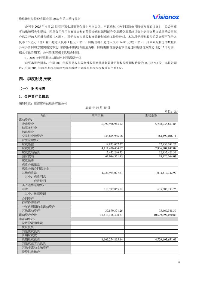 002387-维信诺：2025年三季度报告_第6页
