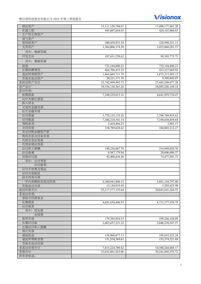 002387-维信诺：2025年三季度报告_第7页