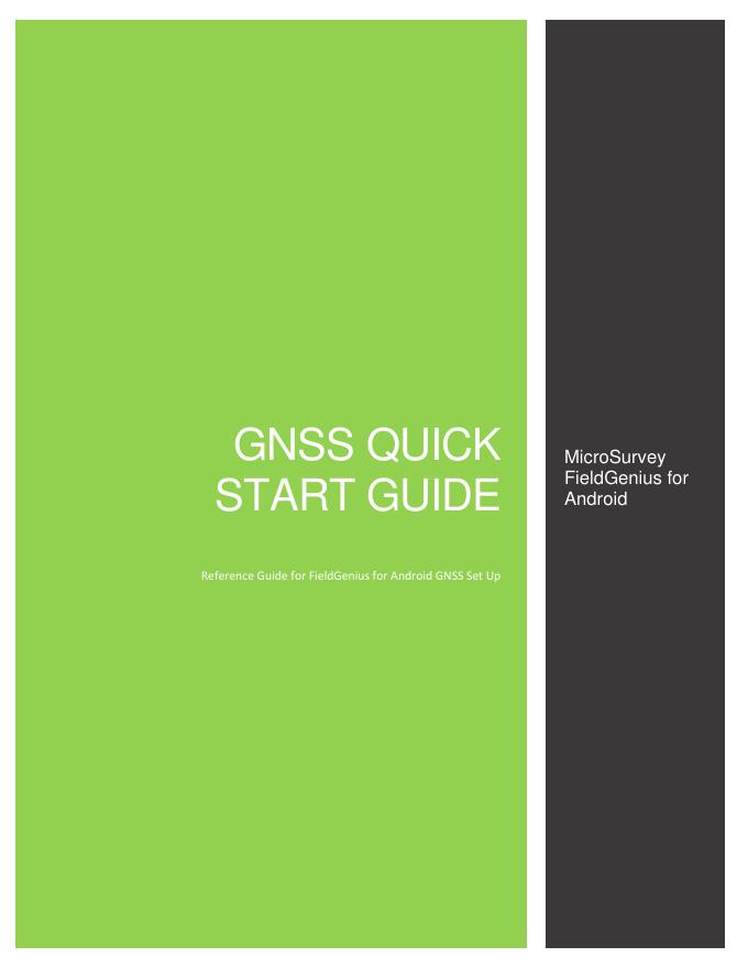 FieldGenius for Android快速<em>入门</em>指南 海报
