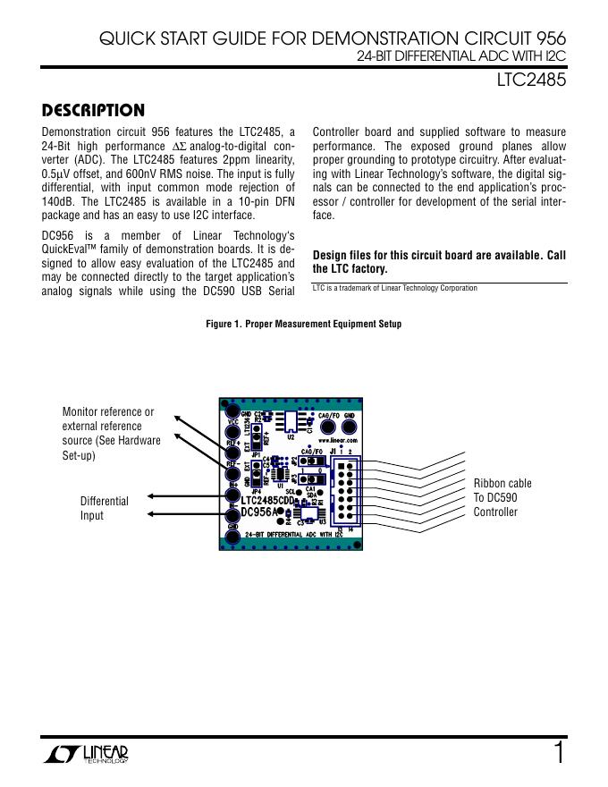 LTC2485快速<em>入门</em>指南 海报