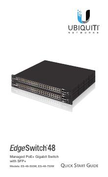 Ubiquiti Networks® EdgeSwitch®快速<em>入门</em>指南 海报