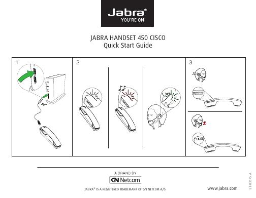 Jabra 450 CISCO快速<em>入门</em>指南 海报