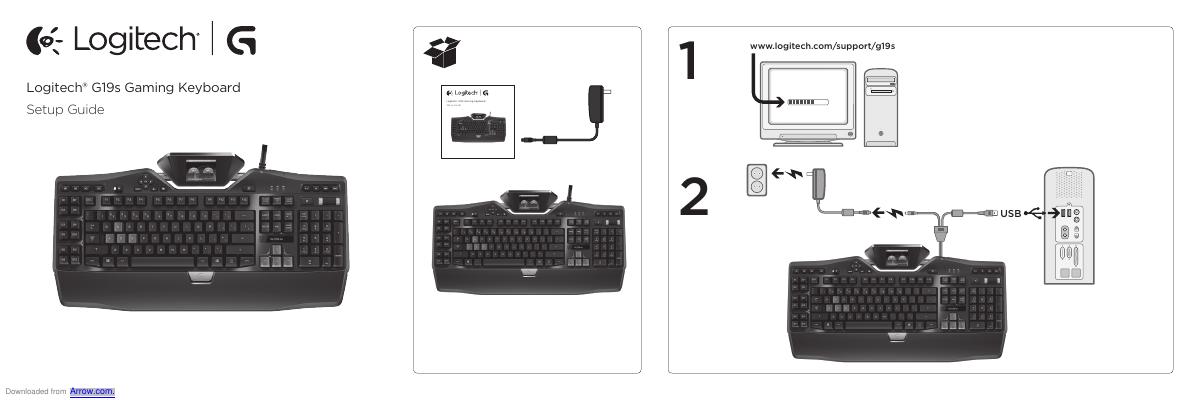 logitech g19s游戏键盘设置指南