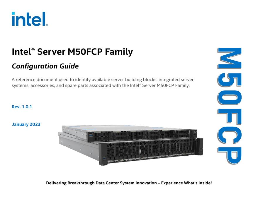 Intel® Server M50FCP Family 配置指南