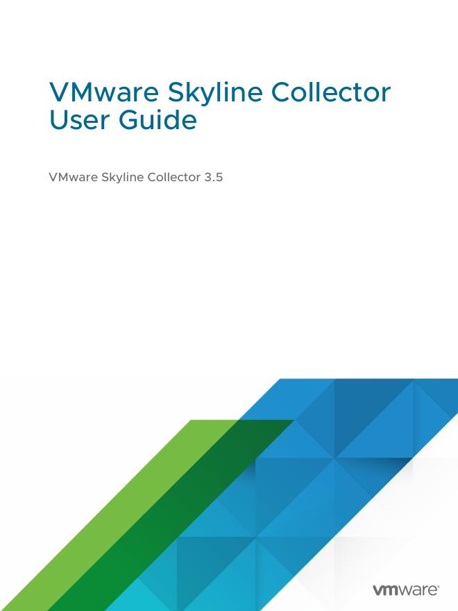 VMware Skyline Collector 用户指南