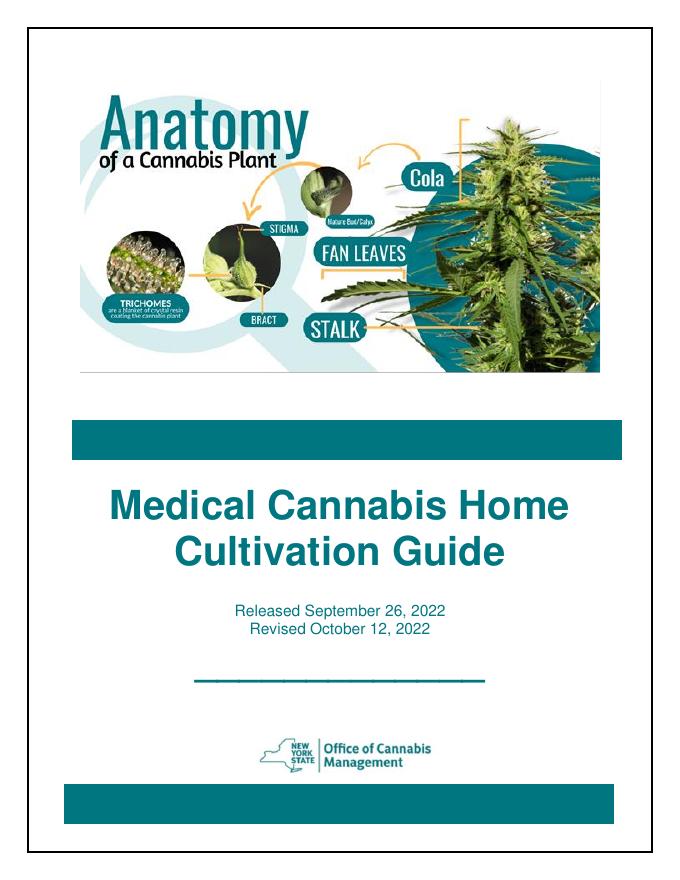 纽约州医疗大麻家中<em>种植</em>指南 海报