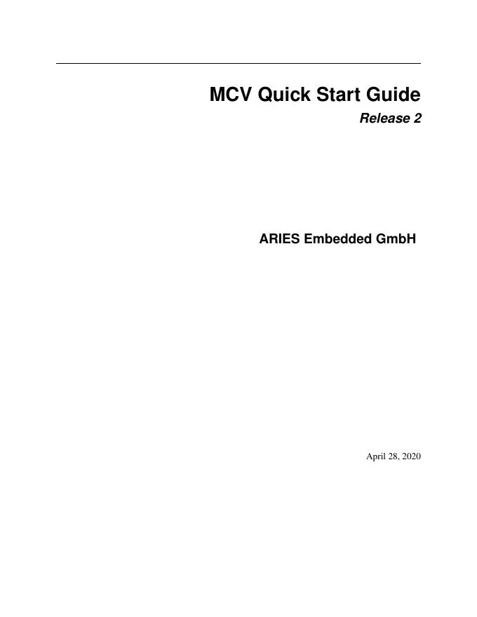 MCV快速<em>入门</em>指南 海报