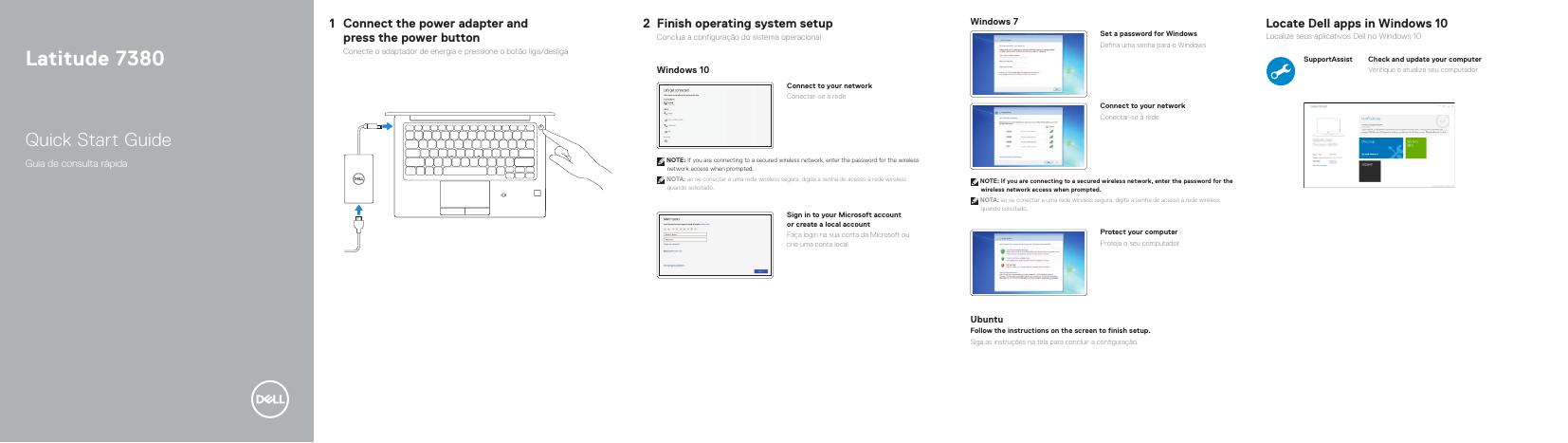 戴尔Latitude 7380快速<em>入门</em>指南 海报