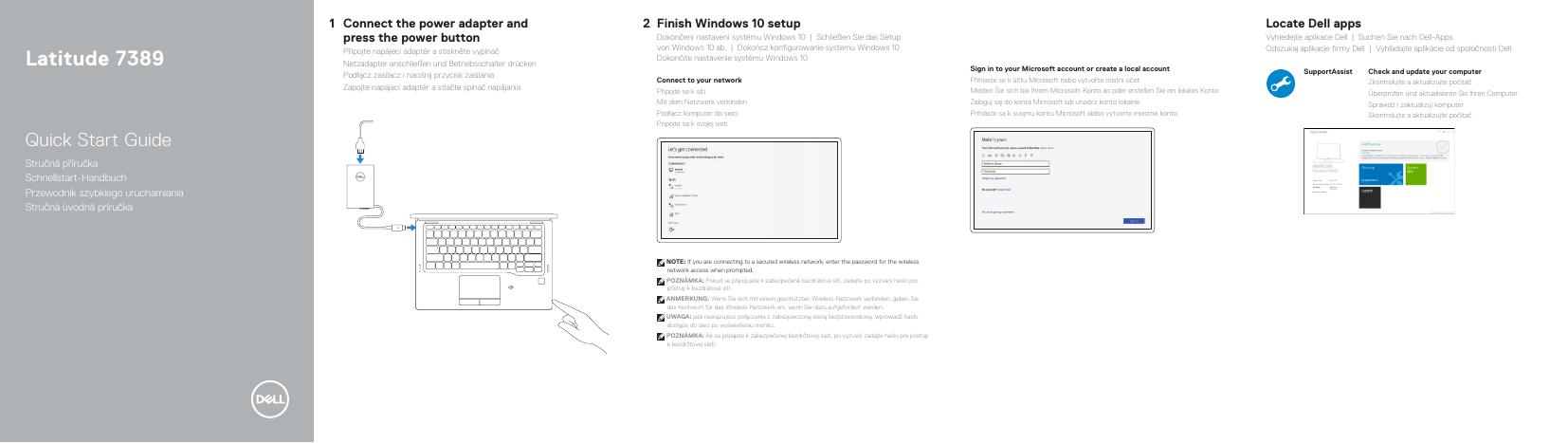 戴尔Latitude 7389快速<em>入门</em>指南 海报