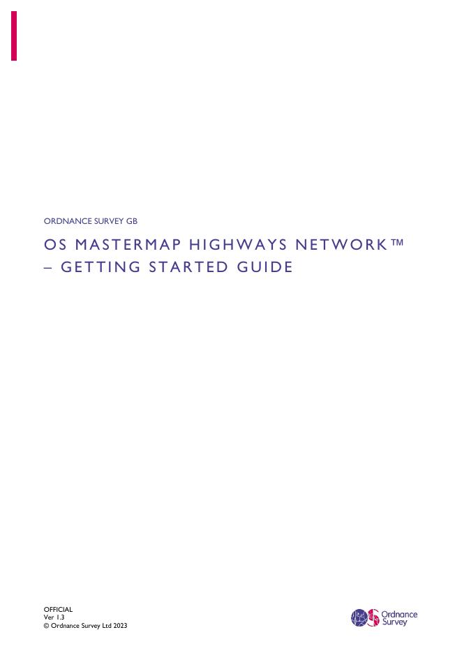 OS MasterMap 高速公路网络-<em>入门</em>指南 海报