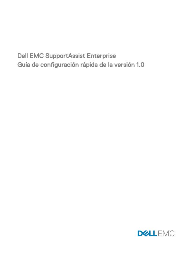 戴尔易安信支持助手企业版快速<em>入门</em>指南 海报