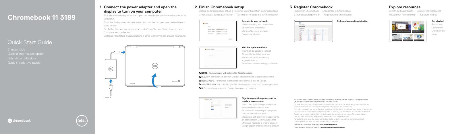 Chromebook 11 3189 快速<em>入门</em>指南 海报