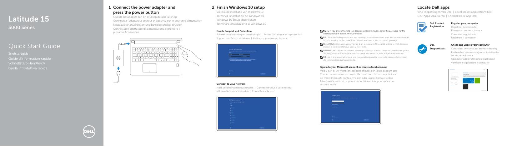 戴尔灵越15 3000系列快速<em>入门</em>指南 海报