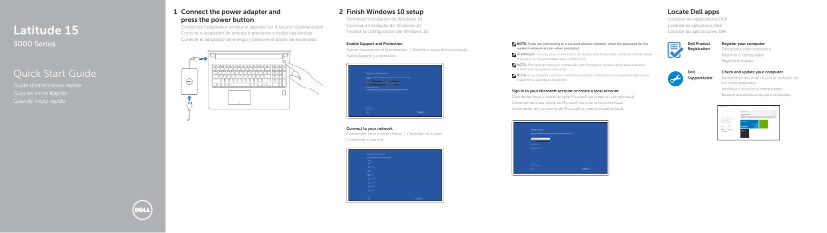 戴尔灵越15 3000系列快速<em>入门</em>指南 海报