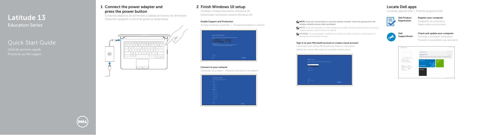 戴尔 Latitude 13 笔记本电脑快速<em>入门</em>指南 海报