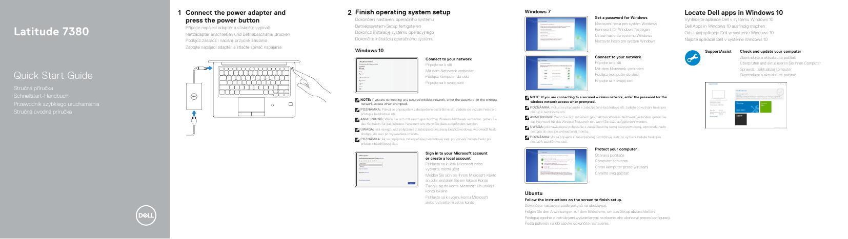 戴尔 Latitude 7380 笔记本电脑快速<em>入门</em>指南 海报