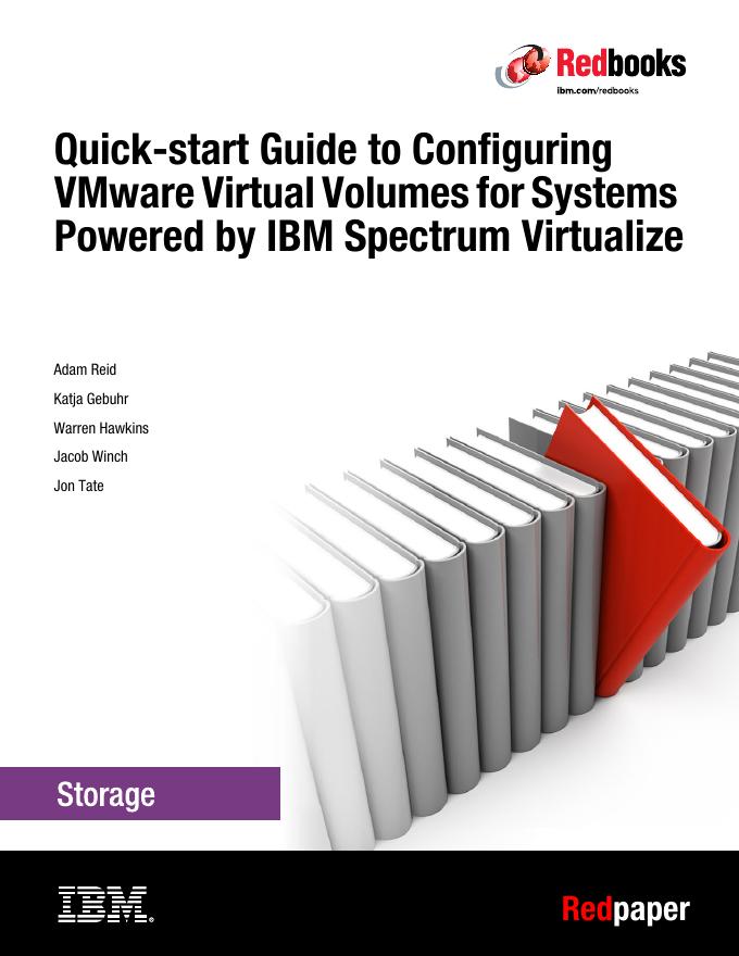 快速<em>入门</em>指南：为 IBM Spectrum Virtualize 系统配置虚拟卷 海报