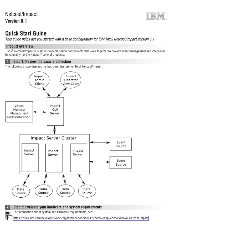 Netcool/Impact 6.1 快速<em>入门</em>指南 海报