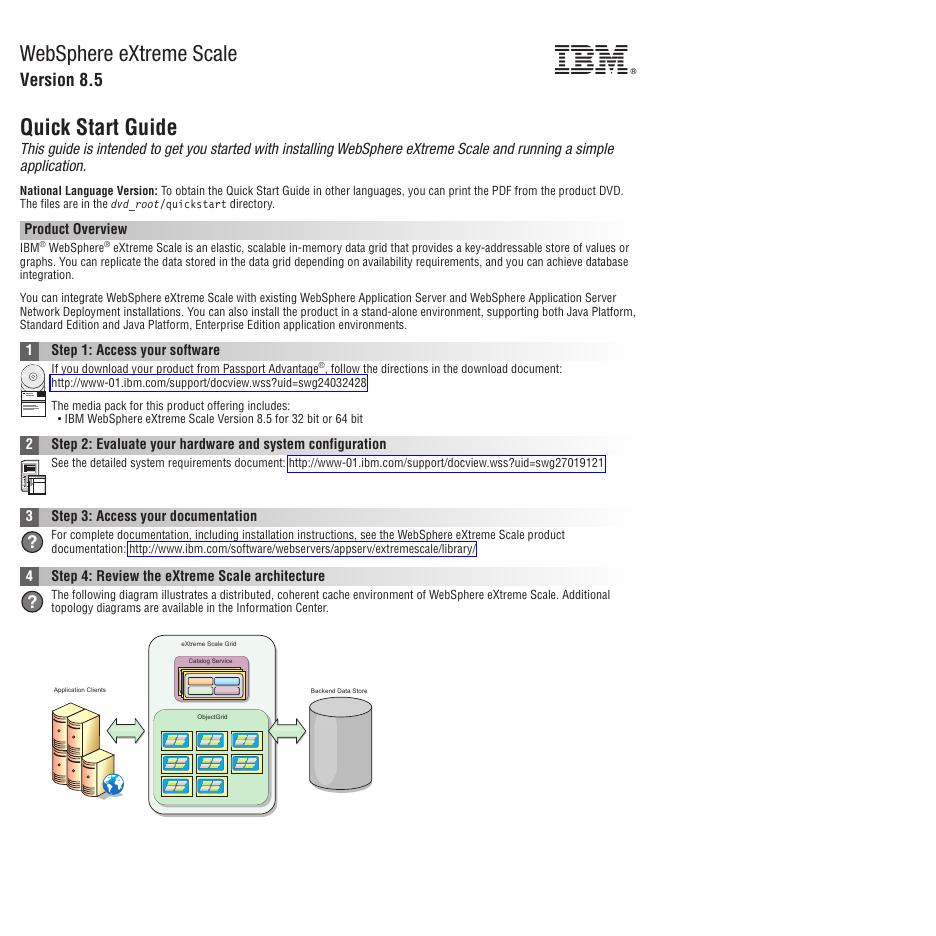 WebSphere eXtreme Scale V8.5快速<em>入门</em>指南 海报