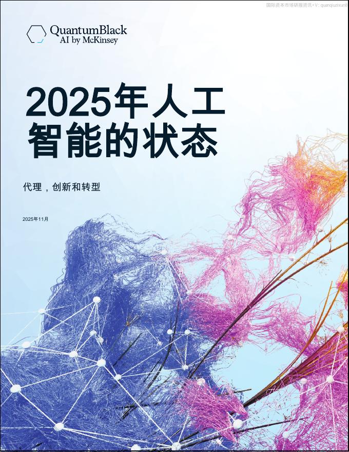 麦肯锡：2025年人工智能发展态势报告：智能体、创新与转型2.0海报