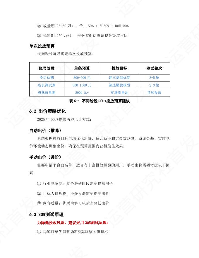 抖音短视频和直播DOU+投放操作手册（2025年最新版）_第10页