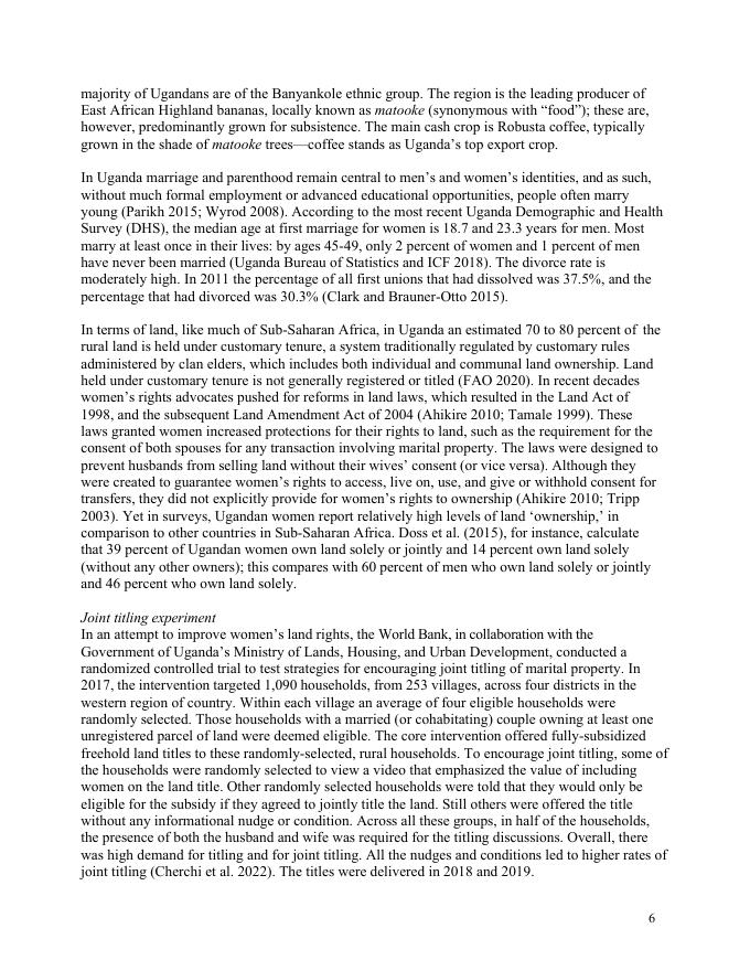 世界银行：乌干达的联合土地所有权和妇女地位（英文版）_第8页