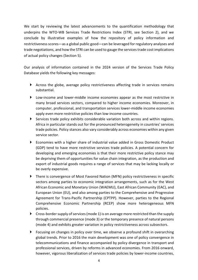 世界银行：全球服务贸易政策状况：来自最新数据的证据（英文版）_第6页