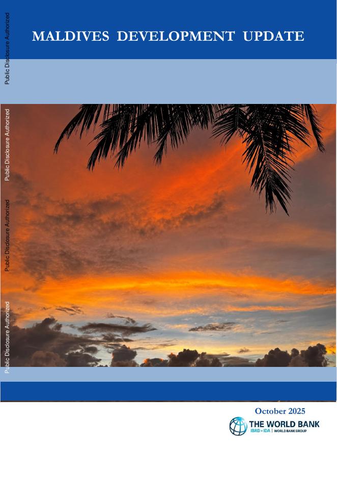 世界银行：2025年10月马尔代夫发展更新报告（英文版）海报