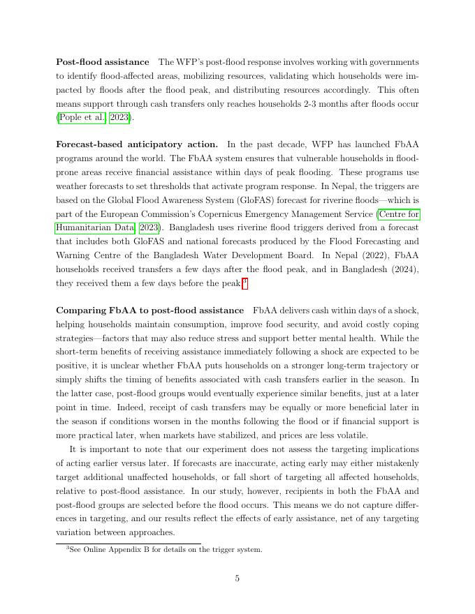 世界银行：洪水快速行动：孟加拉国和尼泊尔基于预测的现金转移的随机对照试验证据（英文版）_第8页