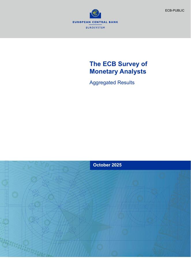欧洲央行：2025年10月货币分析师调查汇总结果报告（英文版）海报