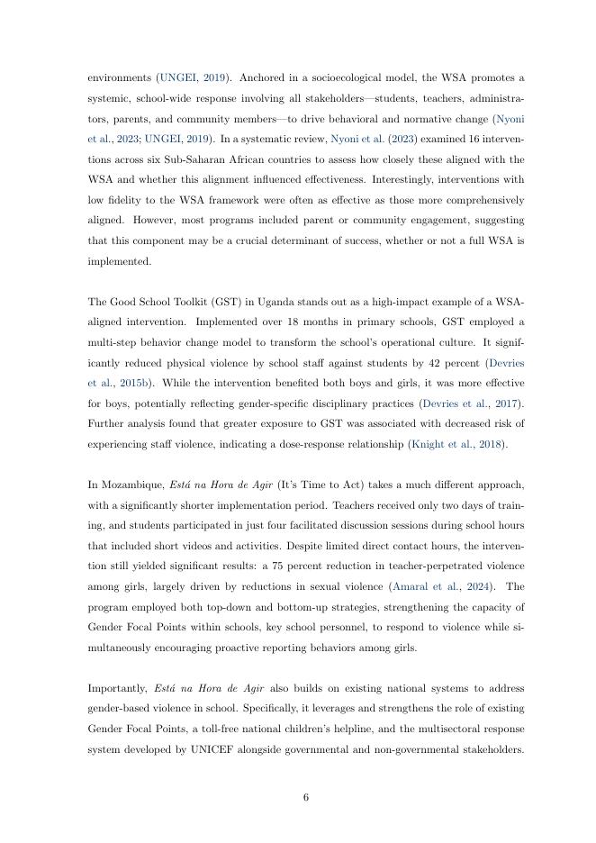 世界银行：从意识到行动？赞比亚通过多组成部分方案减少与学校有关的性别暴力挑战的实验证据（英文版）_第9页