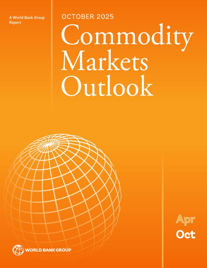 世界银行：2025年10月商品市场展望报告（英文版）海报