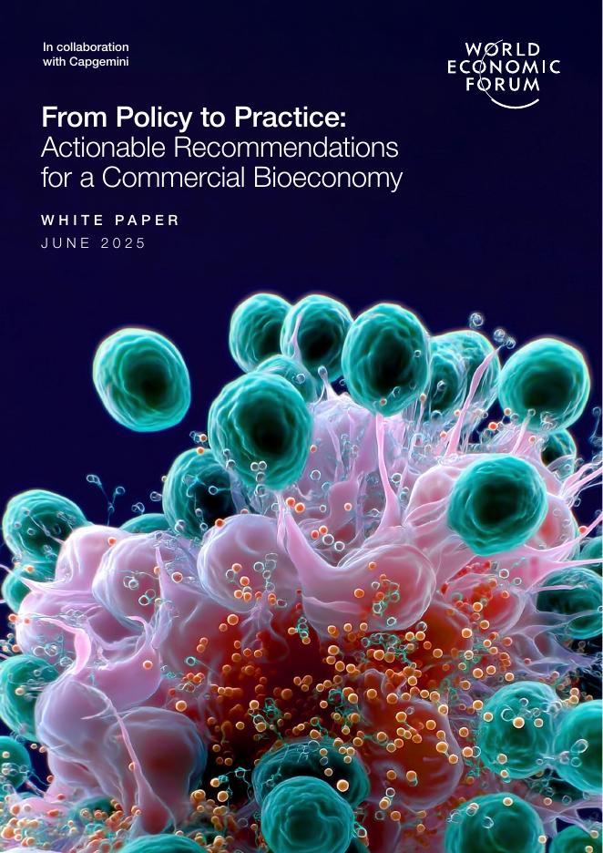 世界经济论坛：2025年关于生物经济政策与实践报告（英文版）海报