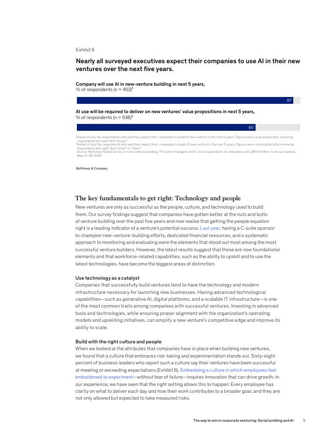 麦肯锡：2025年企业创业制胜之道：序列构建与人工智能报告（英文版）_第9页