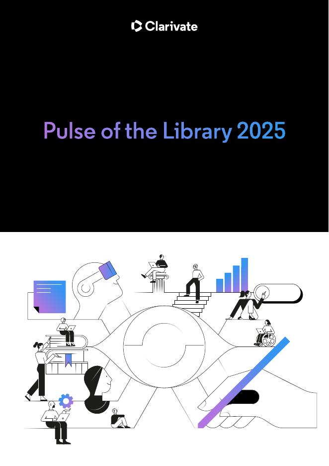科睿唯安：2025年图书馆的发展脉搏研究报告（英文版）海报