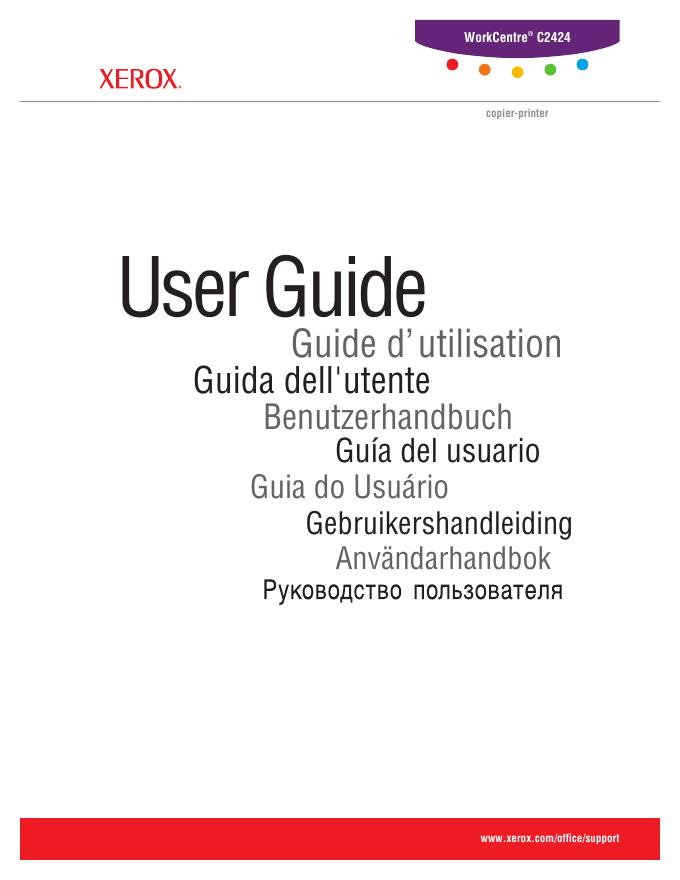WorkCentre C2424 User Guide